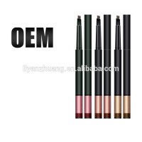 OEM Private Label Waterproof Long-lasting Makeup Flat Eyebrow Pencil